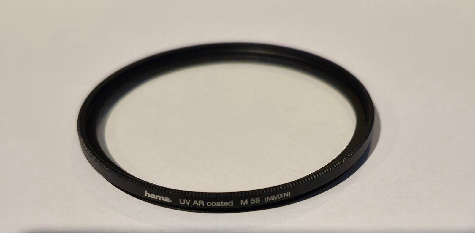 Hama UV Filter AR Coated 58 mm., Multi-coating, UV-filter, Ophalen of Verzenden, Zo goed als nieuw