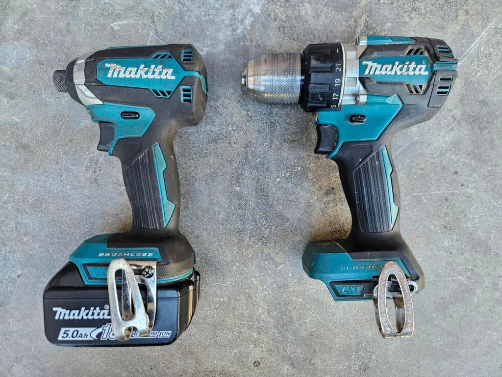 Makita schroefmachine, boormachine & accu, Doe-het-zelf en Verbouw, Gereedschap | Boormachines, Ophalen of Verzenden, Gebruikt