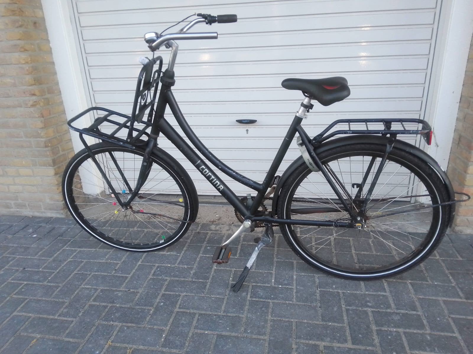 CORTINA BUDGET FIETS 28 INCH OMAFIETS CITY BIKE DAMESFIETS, 56 cm of meer, Ophalen, Gebruikt