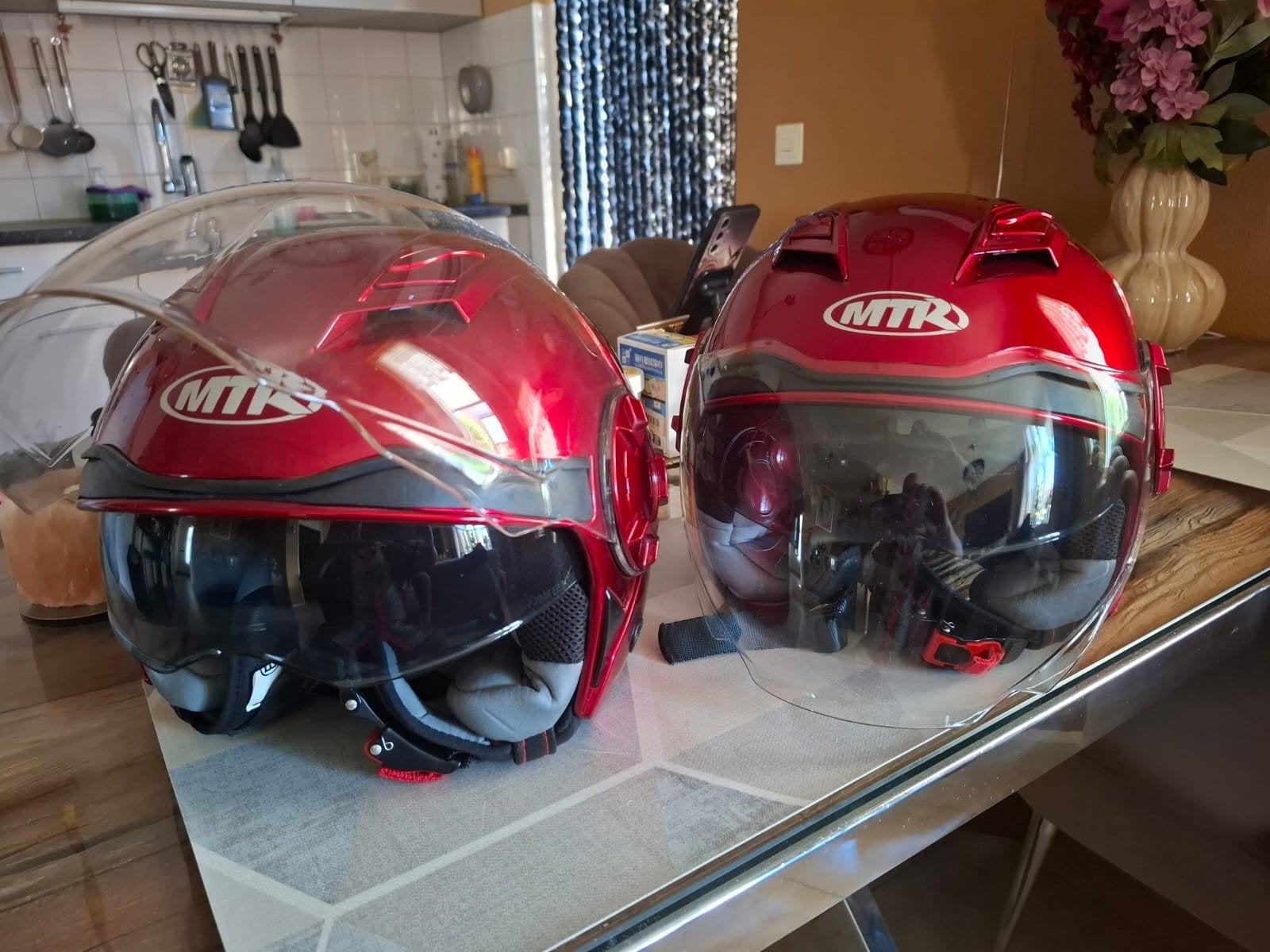 MOTOR HELMEN, Motoren, Kleding | Motorhelmen, Dames, Jethelm, Nieuw zonder kaartje, Ophalen