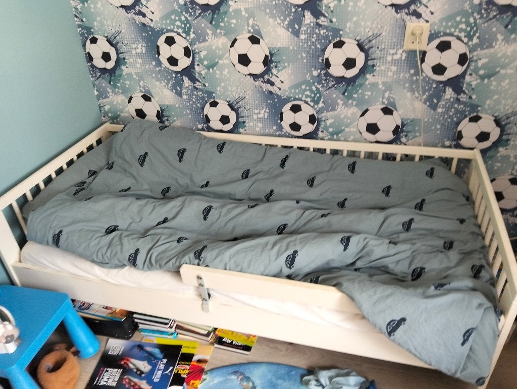 Peuterbed, Gebruikt, 70 tot 85 cm, 140 tot 160 cm, Ophalen