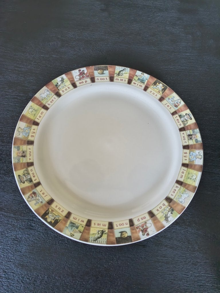 Aap Noot Mies servies, Ophalen of Verzenden, Overige stijlen, Bord(en)