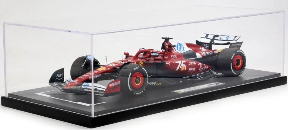 Ferrari SF-25 Charles LeClerc Monaco BBR1227C16 PRE-ORDER, Ophalen of Verzenden, Nieuw, 1:9 t/m 1:12, Auto