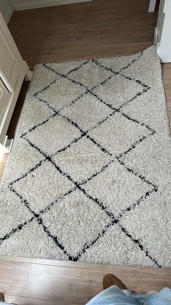 Kleed in prima staat, Ophalen, Zo goed als nieuw, Rechthoekig, 200 cm of meer