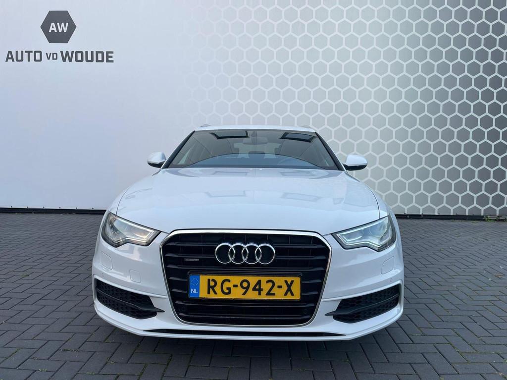 Audi A6 Avant 3.0 TDI quattro Pro Line Plus Automaat, Euro 5, Stof, Zwart, Wit