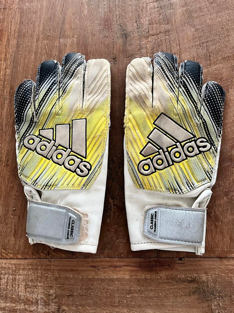 Adidas Classic Training Junior keepershandschoenen, Ophalen, Gebruikt, Handschoenen