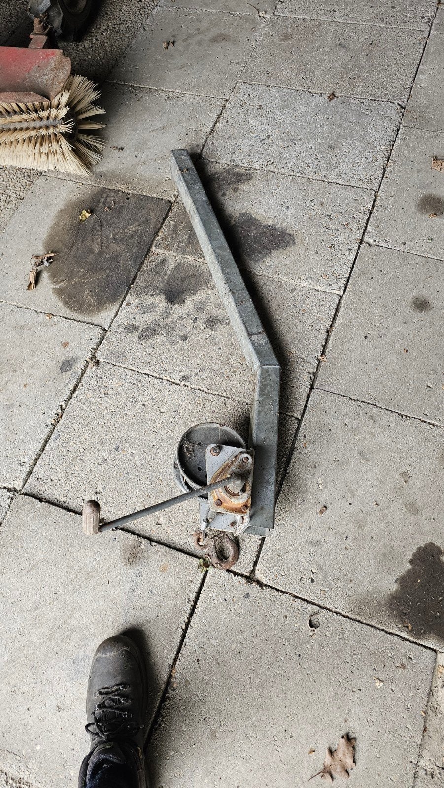 Lier anssems aanhanger met beugel., Auto diversen, Ophalen, Gebruikt