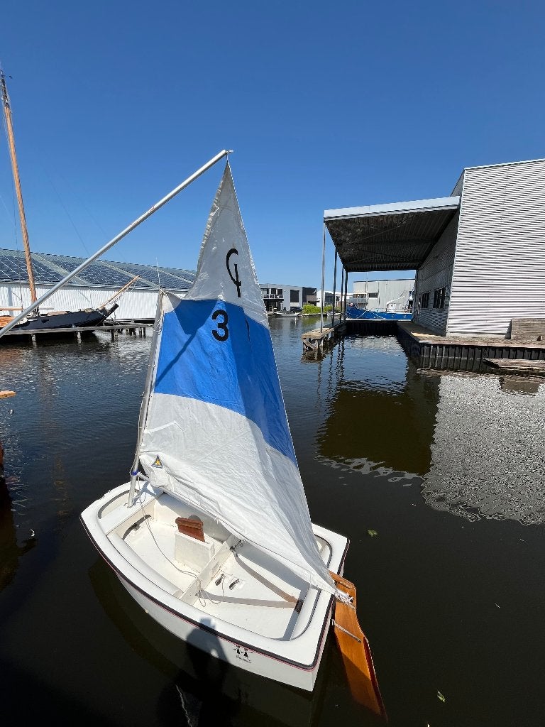 Prachtige optimist, Watersport en Boten, Gebruikt, Minder dan 15 m², Overige typen, Ophalen