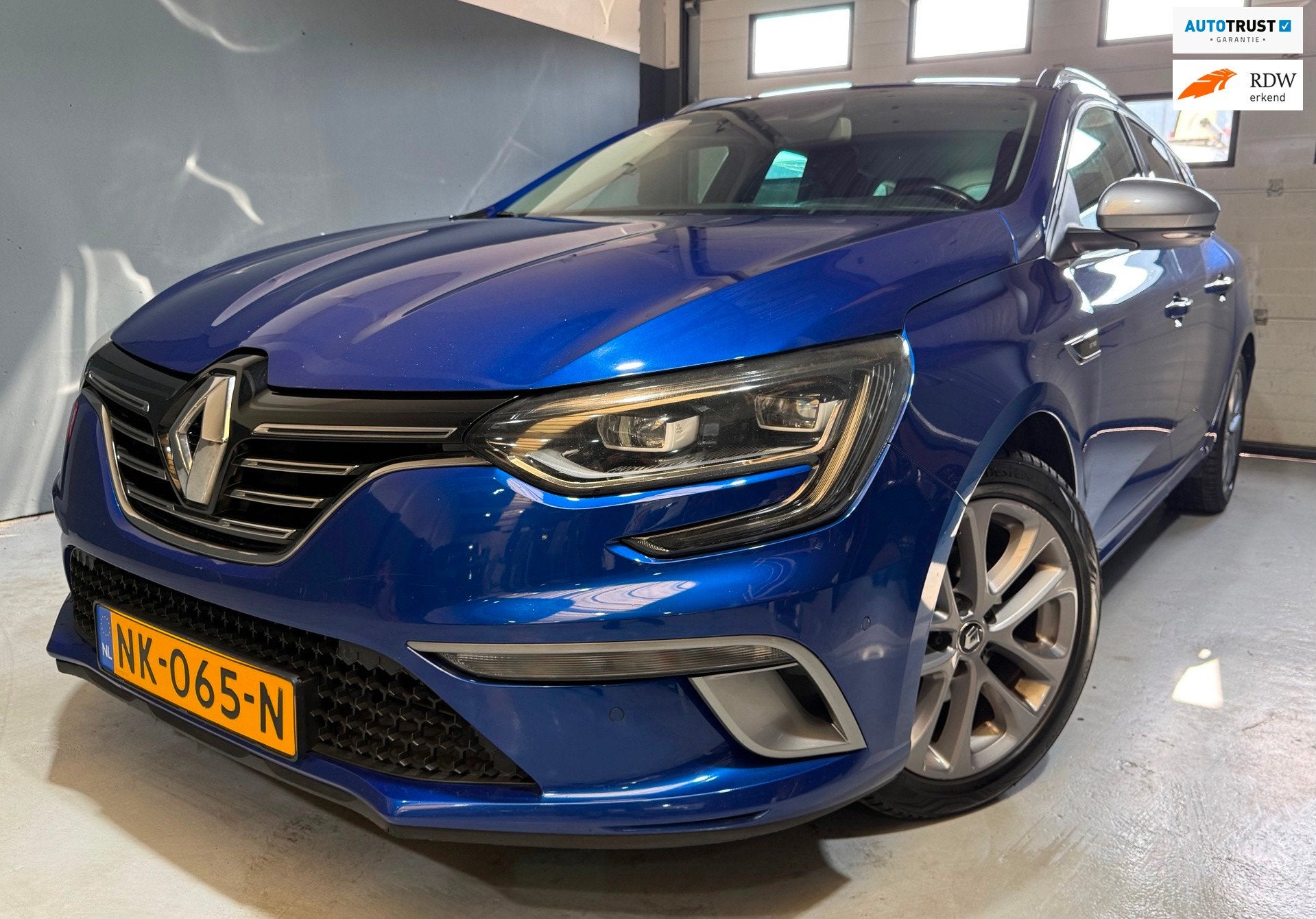 Renault Mégane Estate 1.2 TCe GT-Line/Trekhaak/Bose/NETTE A, Voorwielaandrijving, Gebruikt, 4 cilinders, Blauw
