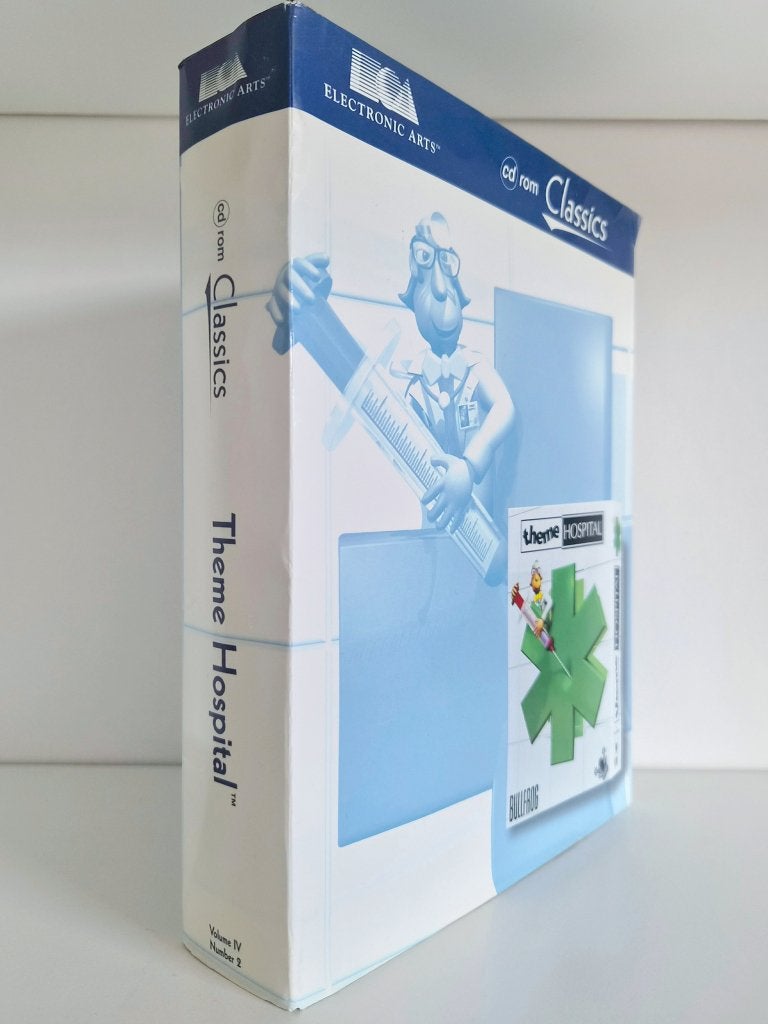 Theme Hospital - PC Big Box, Spelcomputers en Games, Games | Pc, Gebruikt, 1 speler, Ophalen of Verzenden, Vanaf 12 jaar