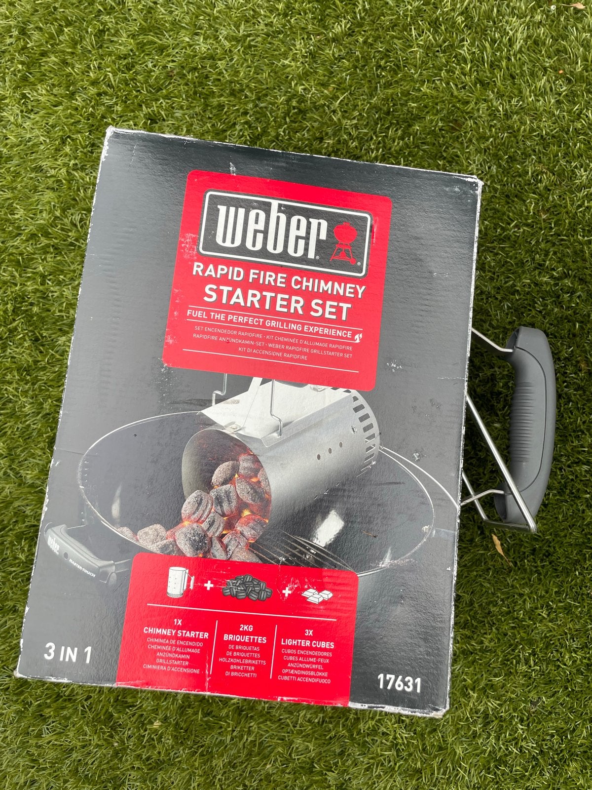 Weber Rapidfire Chimney Starter Set - BBQ Starter, Ophalen, Gebruikt