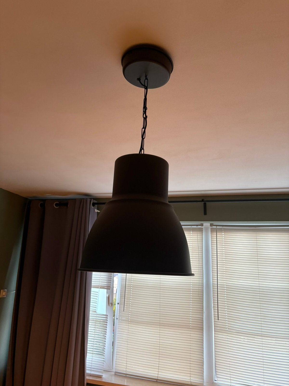 Mooie industriële lamp, Ophalen, Zo goed als nieuw