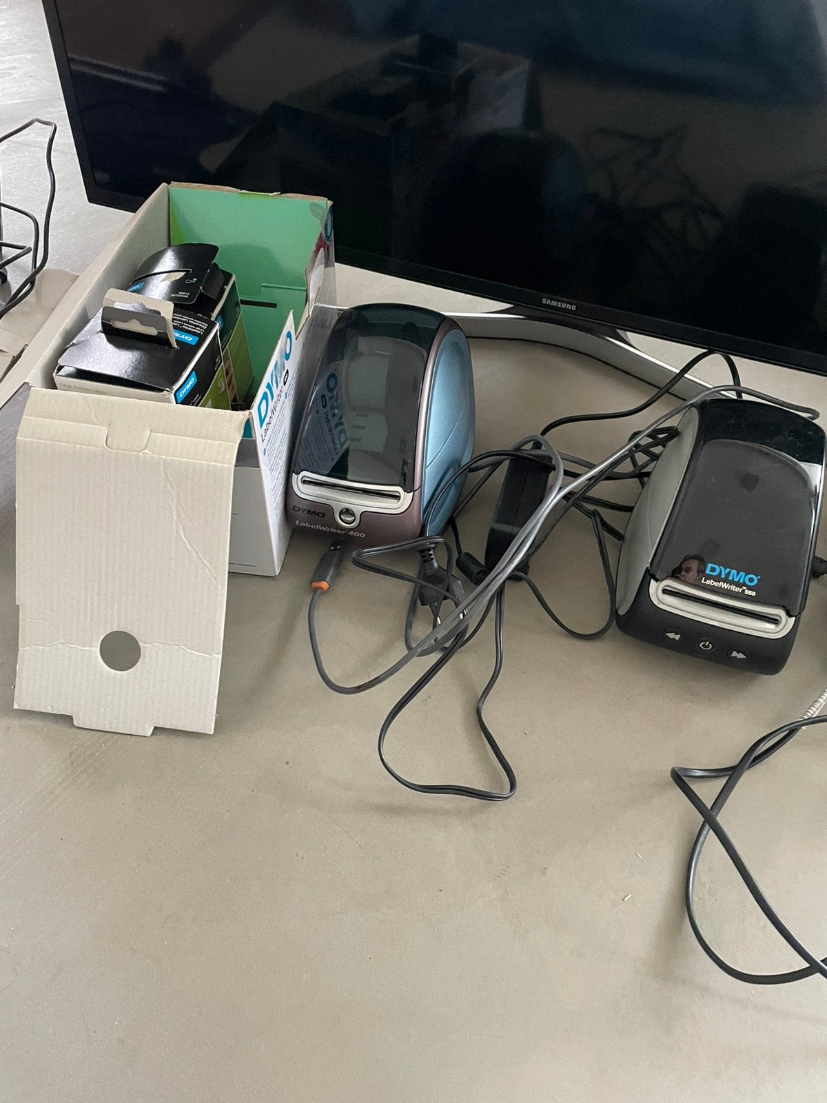 Dymo labelWriter set., Computers en Software, Labelprinters, Ophalen of Verzenden, Zo goed als nieuw