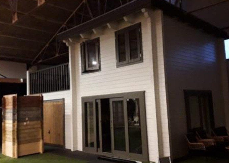Houten huisje, Tiny house, Schuur,+/- 5x5x5m plus garagedeel, Overige soorten, Noord-Brabant