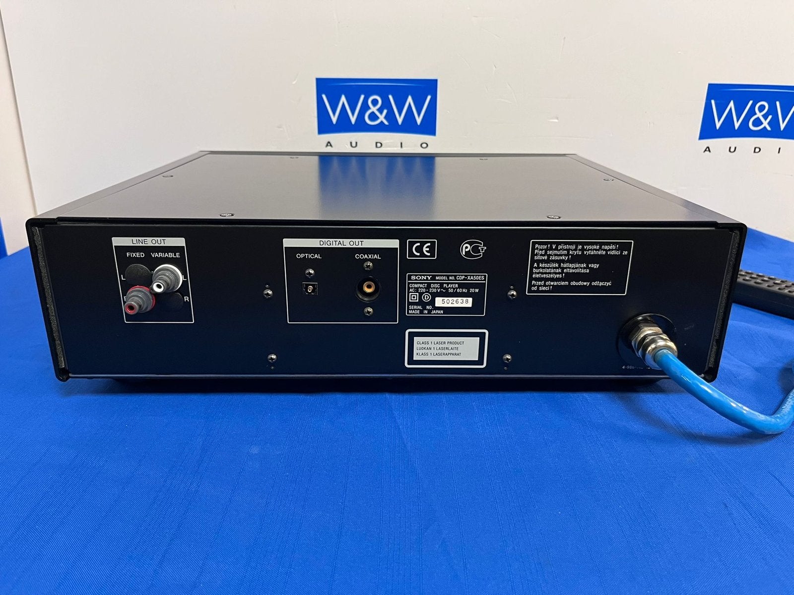 Sony CDP-XA50ES CD-speler met Swoboda Audio modificatie, Gebruikt, ., Ophalen of Verzenden, .