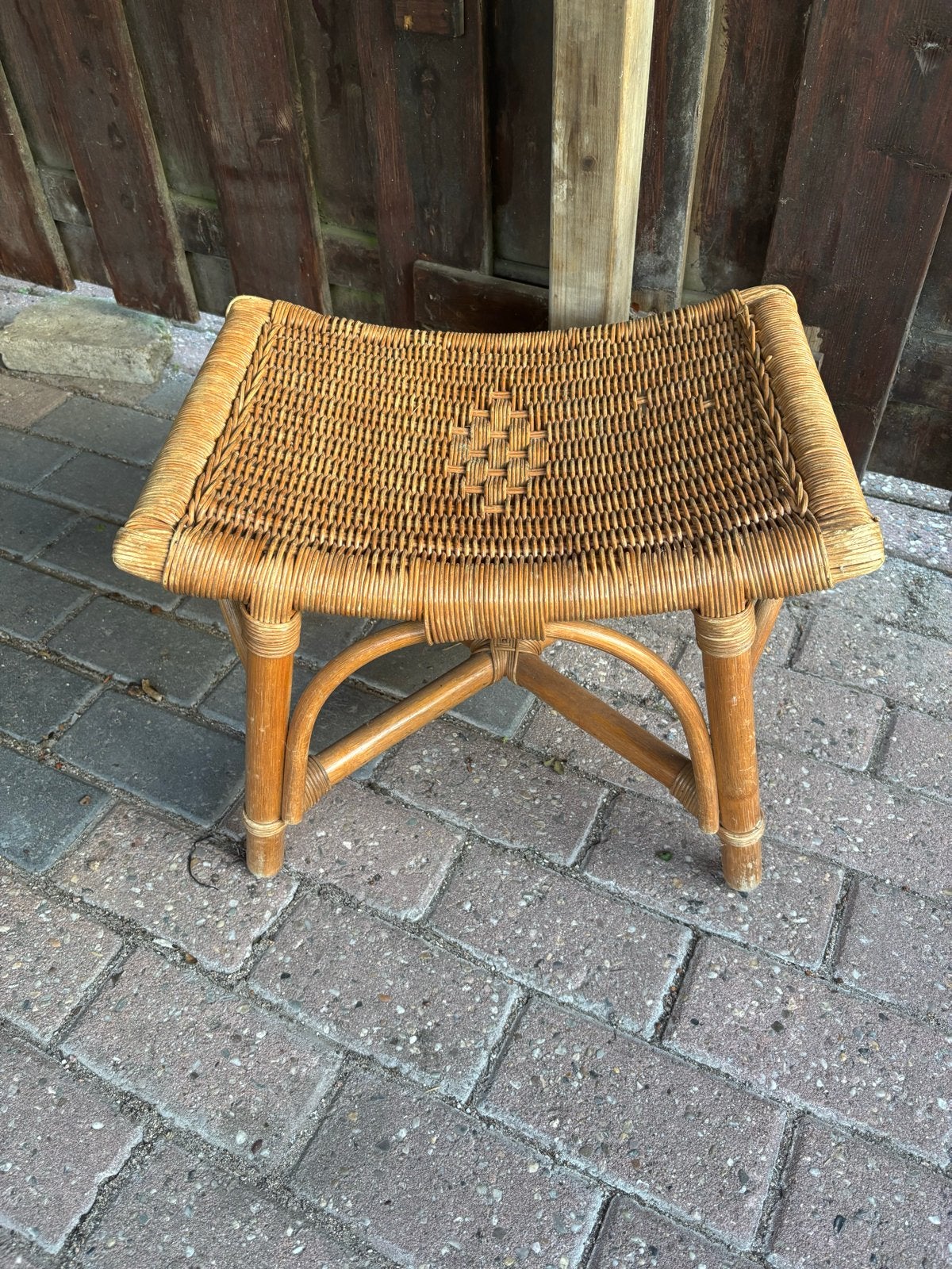 rotan krukje, Ophalen, Gebruikt, Overige materialen