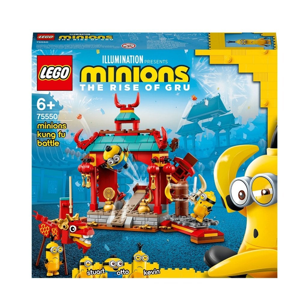 Lego Minions - Kungfu gevecht (75550), Overige thema's, Nieuw, Ophalen of Verzenden, Complete set