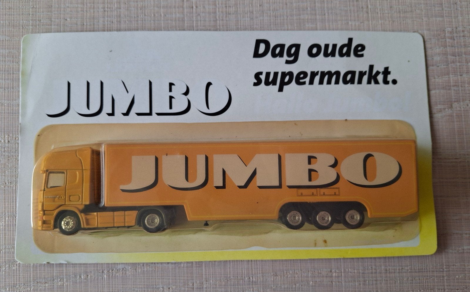 Jumbo vrachtwagen schaalmodel - Lion Toys, Ophalen of Verzenden, Nieuw, Bus of Vrachtwagen, Overige merken