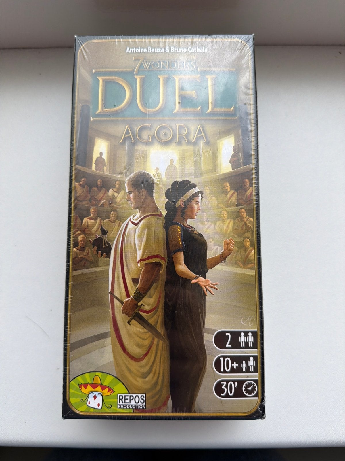 7 Wonders Duel: Agora Uitbreiding - Nieuw in Seal, Een of twee spelers, Ophalen of Verzenden, Nieuw