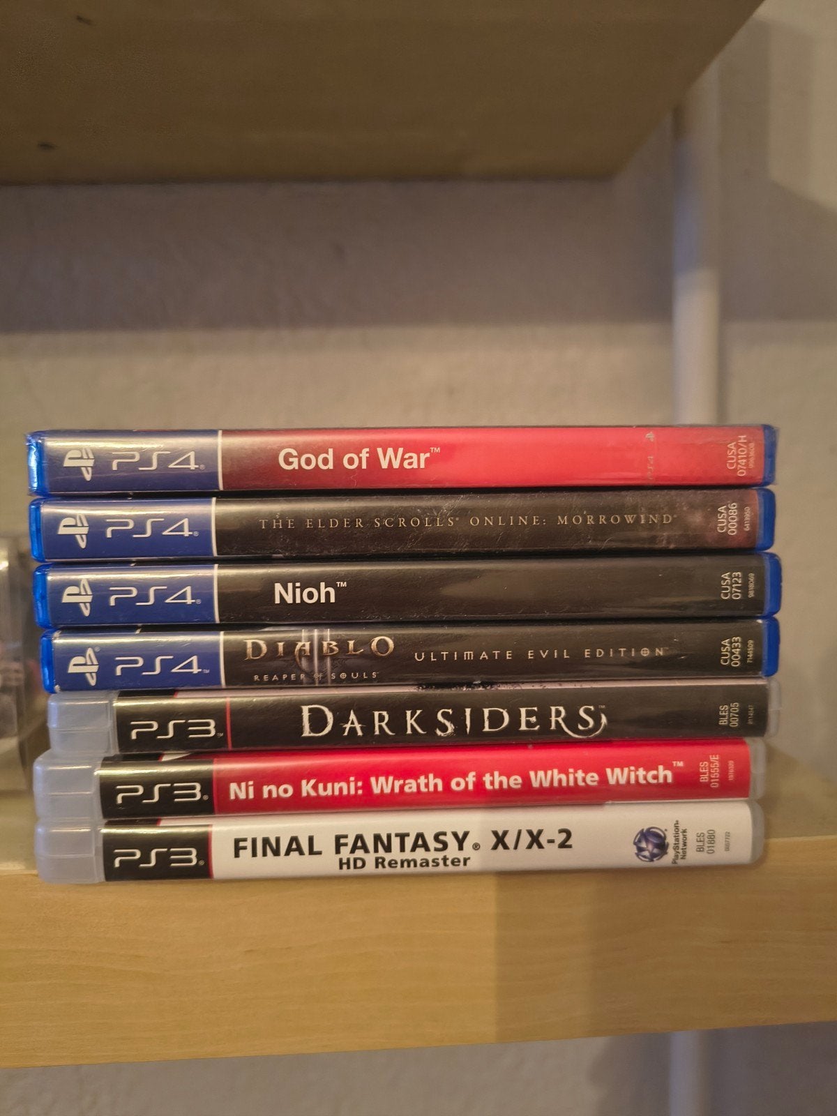 PS4 & PS3 Games: God of War, Diablo 3, Nioh, FFX en X-2 etc., Online, Gebruikt, 1 speler, Ophalen of Verzenden
