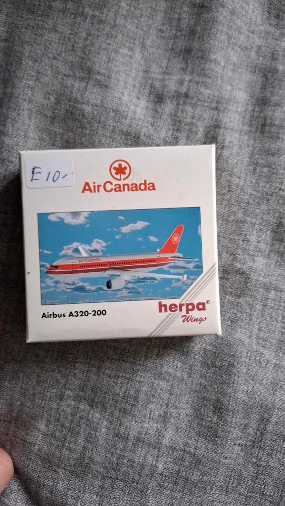 Herpa 1:500 AirCanada A320, Hobby en Vrije tijd, Modelbouw | Vliegtuigen en Helikopters, Ophalen of Verzenden, Zo goed als nieuw