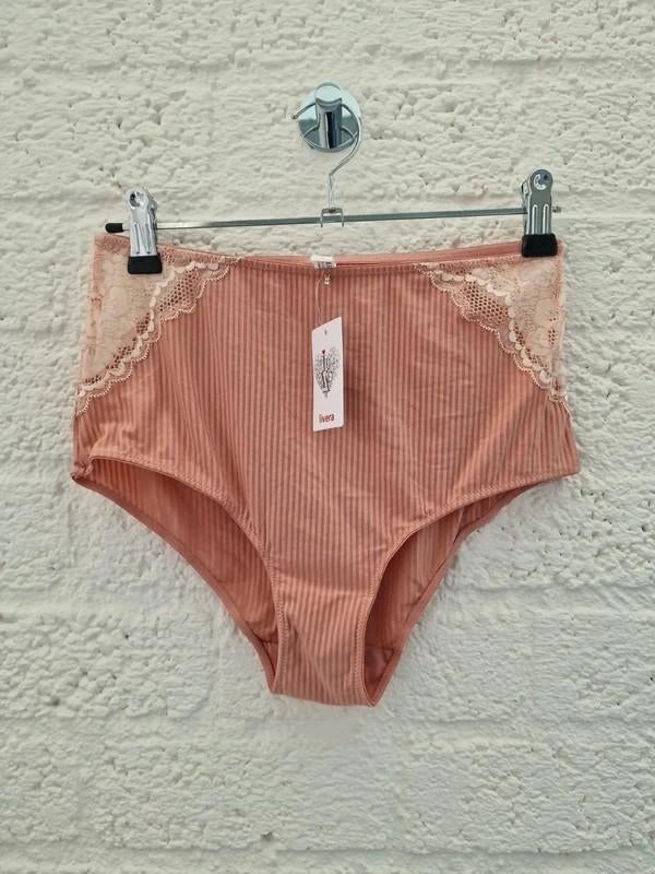 Livera high waist slip M roze nieuw, Ophalen of Verzenden, Roze, Slip