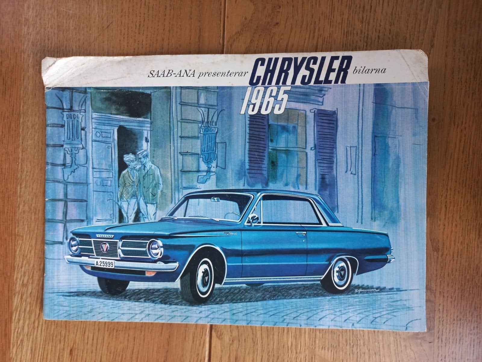 SAAB- ANA. CHRYSLER 1965., Ophalen of Verzenden