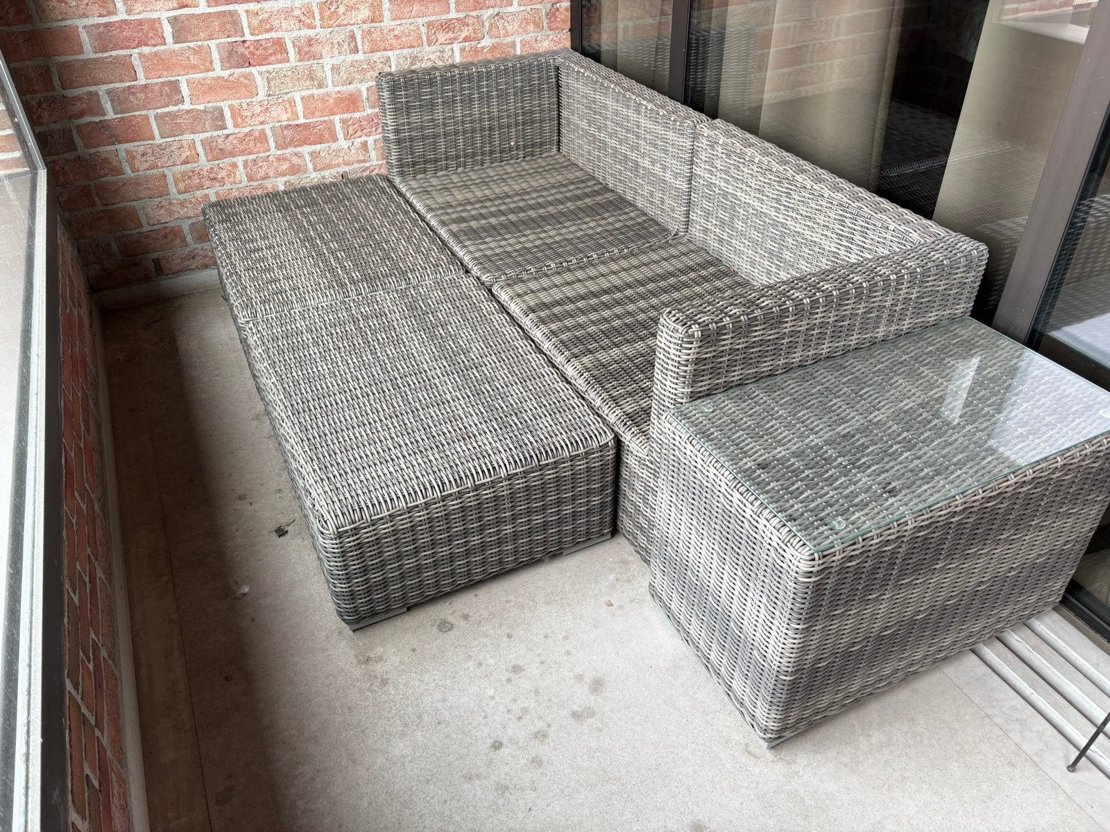 Loungebank, Ophalen, Gebruikt