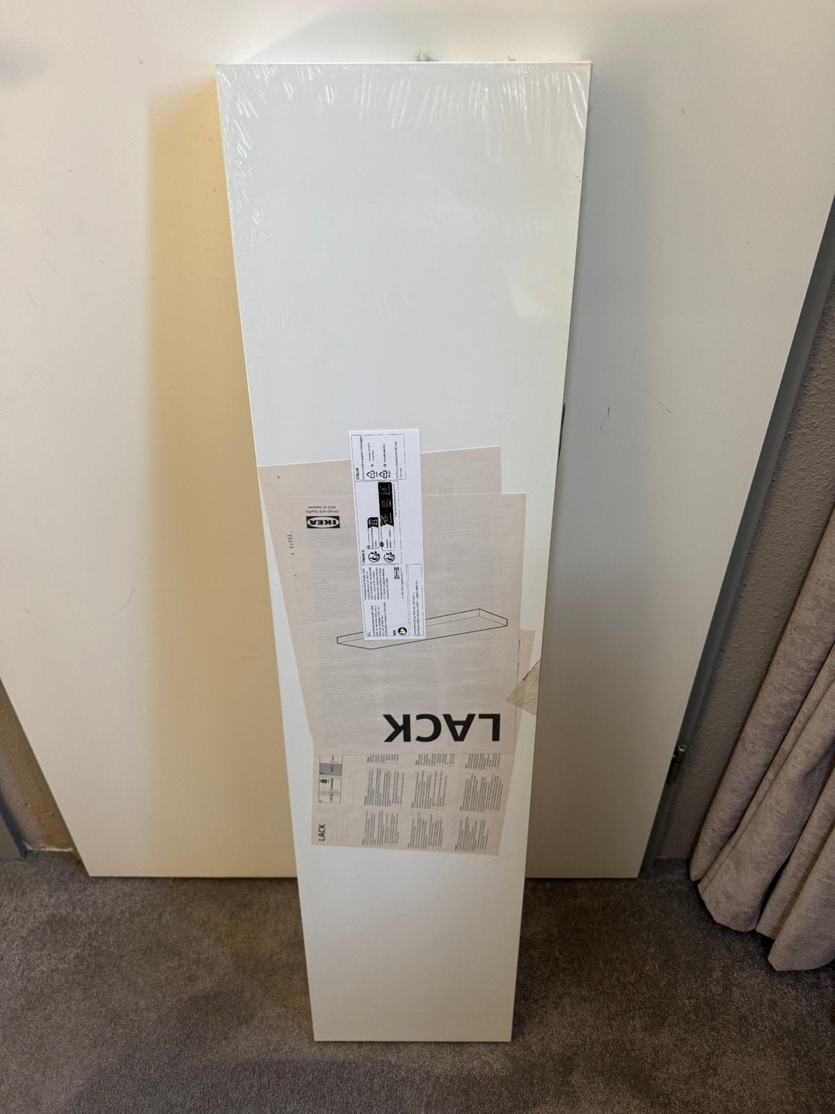 LACK wandplank ikea, Ophalen, Nieuw