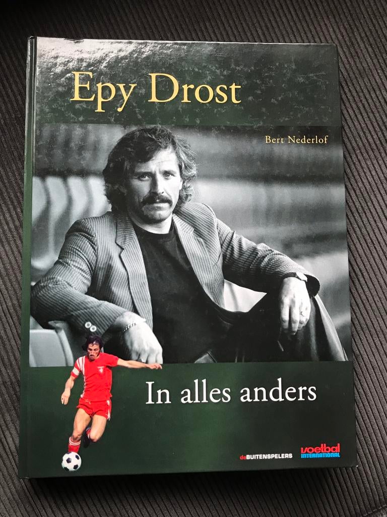 Mooi voetbalboek van Bert Nederlof: EPY DROST, Ophalen of Verzenden, Zo goed als nieuw, Balsport