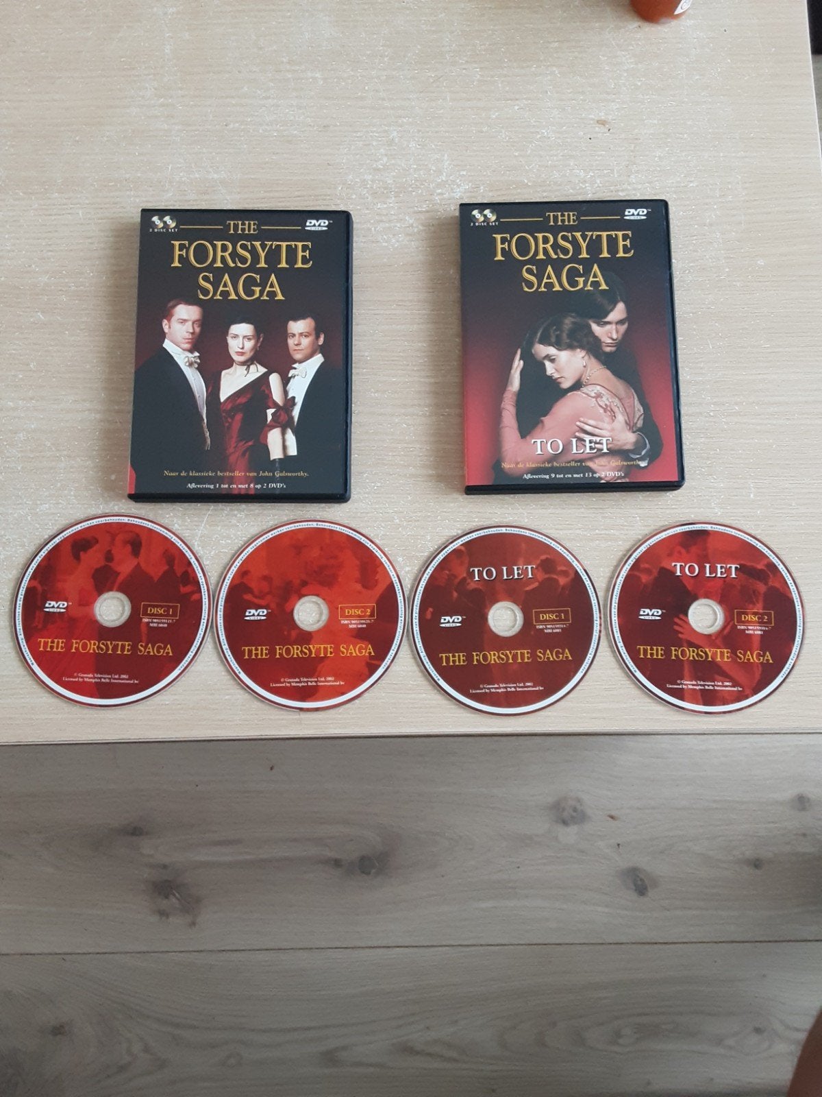 Serie The Forsyte Saga 4 Dvd's, Vanaf 12 jaar, Ophalen of Verzenden, Drama