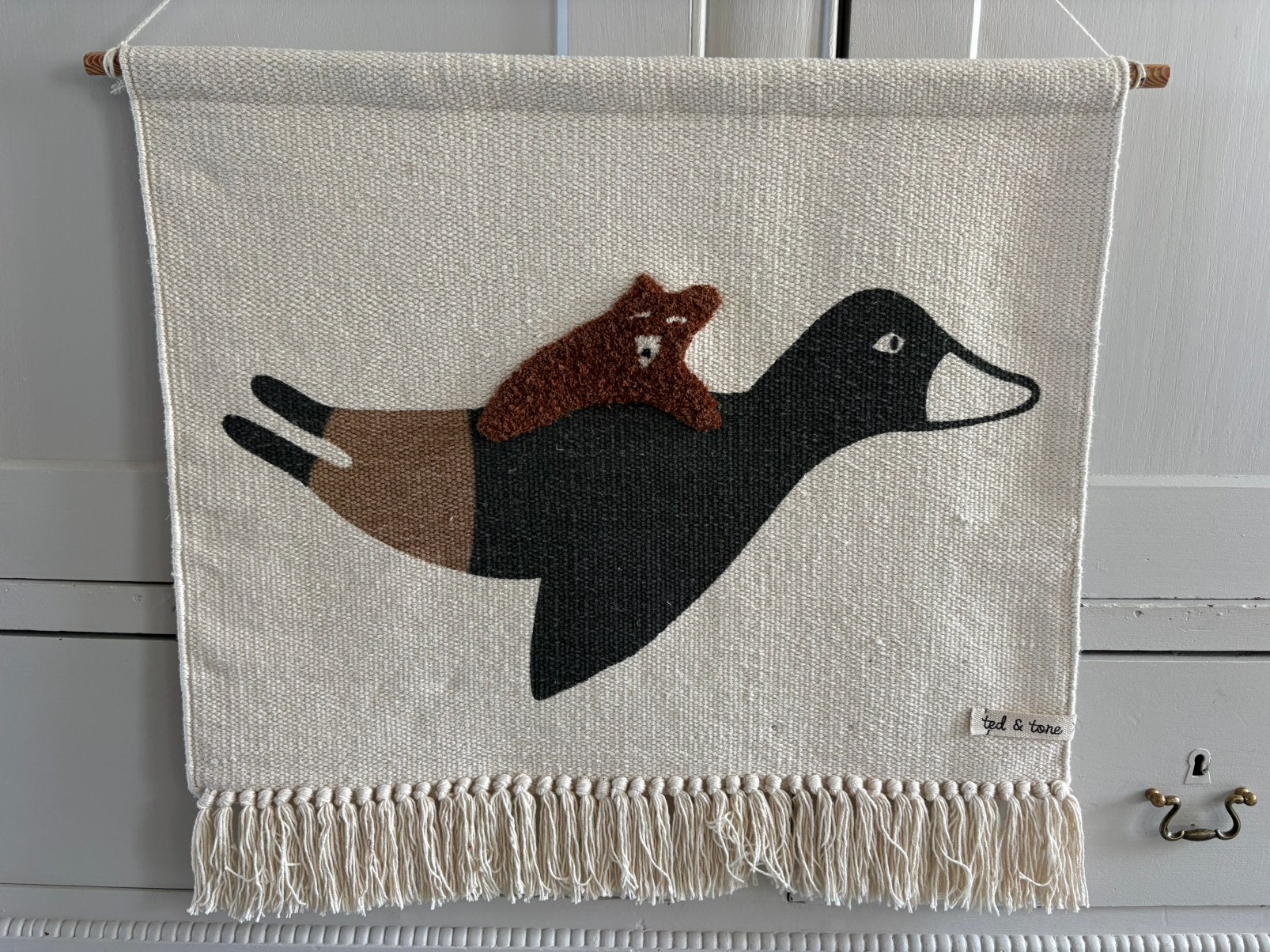 Wandkleed Tapis Petit Ted & Tone, Ophalen, Nieuw