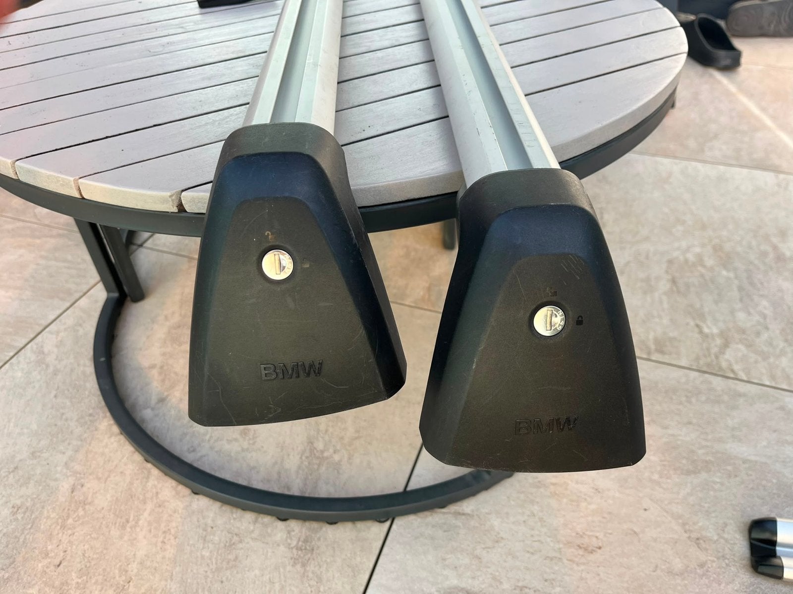 Originele BMW Dakdragers F20/F21 1 Serie (2011-2019), Ophalen, Gebruikt