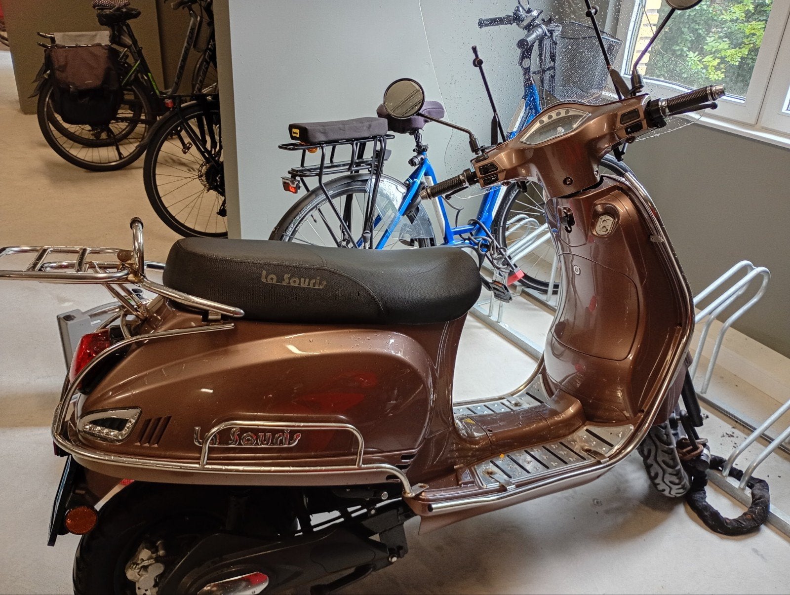 La Souris E-Sourini elektrische scooter - Brons, Ophalen