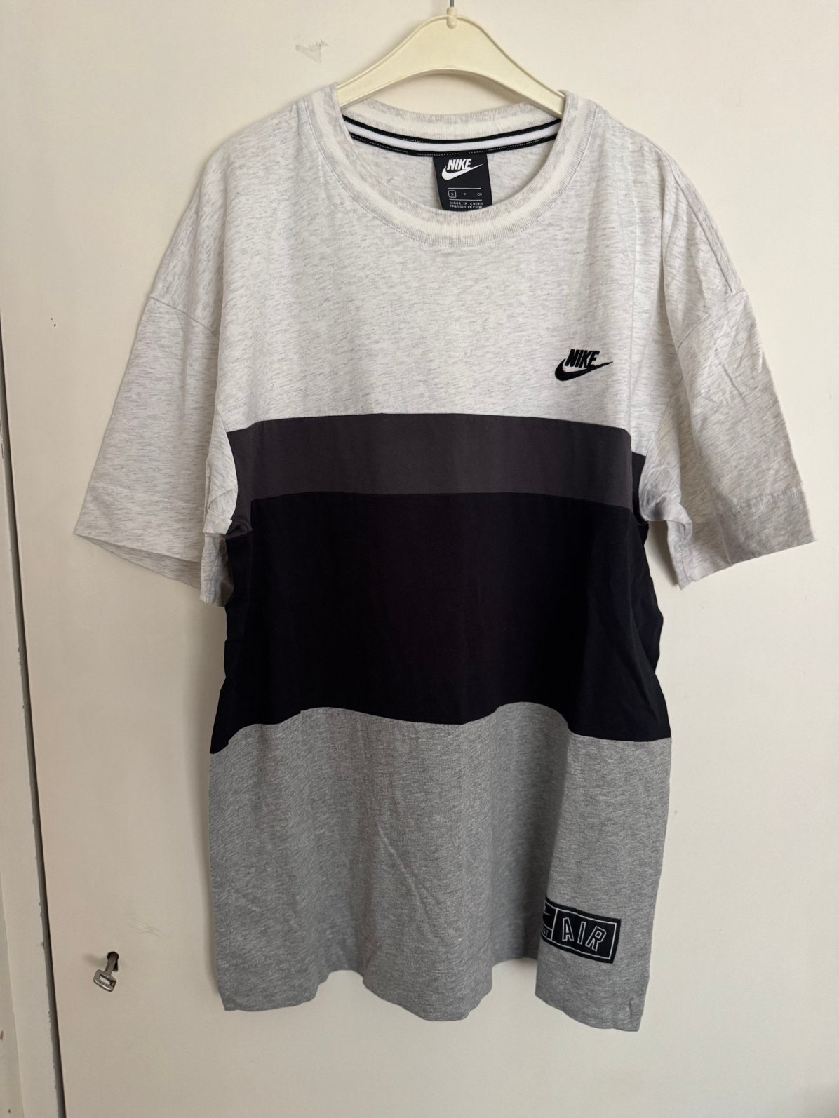 Nike heren shirt S, Verzenden, Nieuw, Maat 46 (S) of kleiner, Grijs