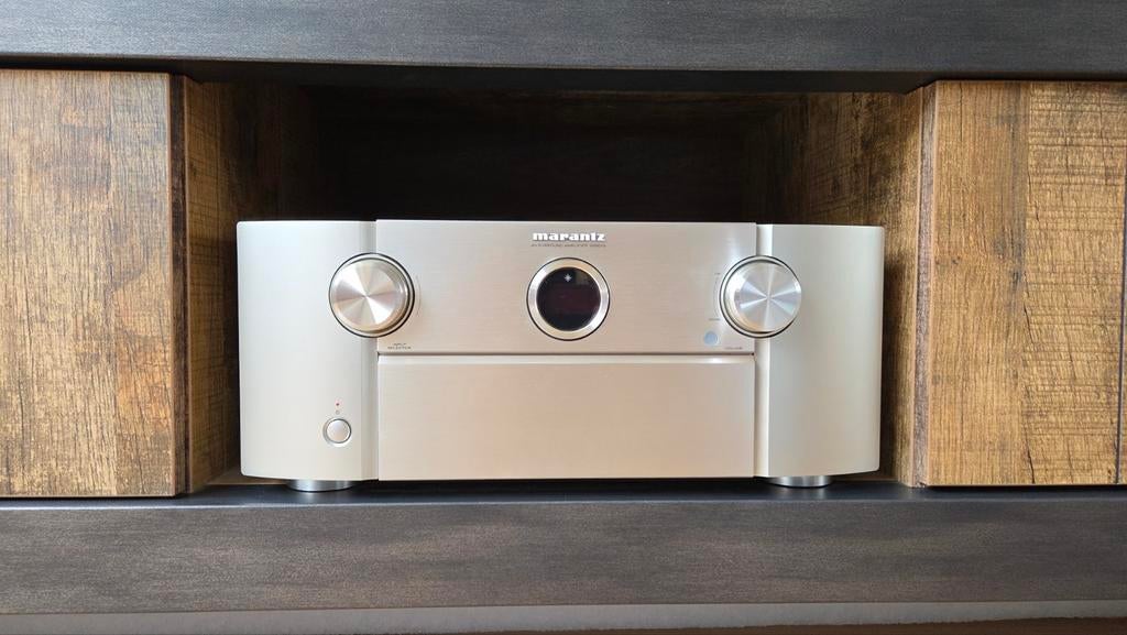 Marantz SR8012 AV receiver Zilver-Goud, Marantz, Overige systemen, Ophalen of Verzenden, Zo goed als nieuw