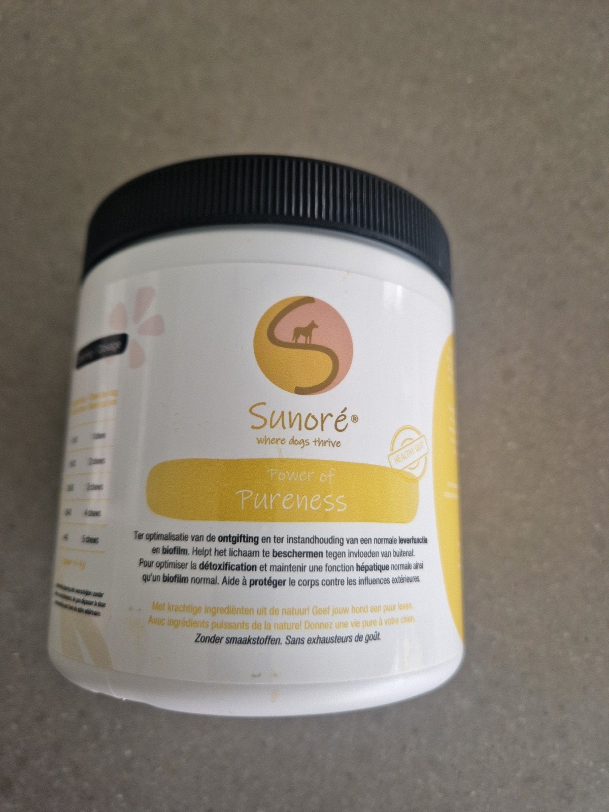 Sunore Power of Pureness kauwtabletten hond. 1/4 gebruikt, Ophalen, Hond