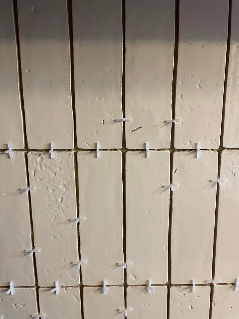 2,5 doos Nanda Tiles Laurel Clay wandtegels, Ophalen, Nieuw, Minder dan 20 cm, 20 tot 40 cm