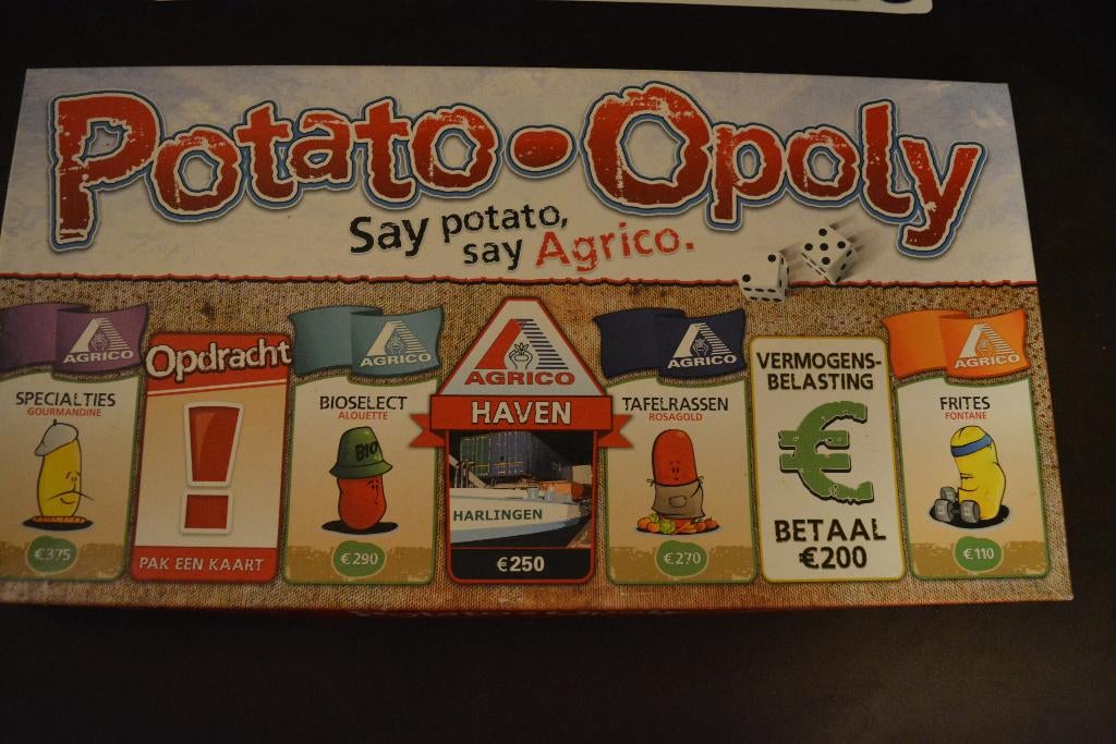 Potato-opoly, Ophalen of Verzenden, Gebruikt