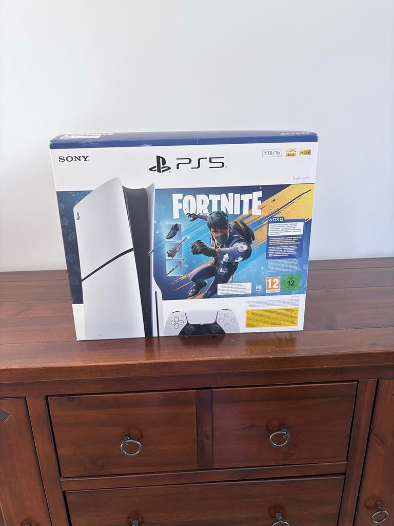 Sony PlayStation 5 (PS5) Fortnite Bundel - Nieuw in doos, Ophalen, Online, Shooter, Nieuw