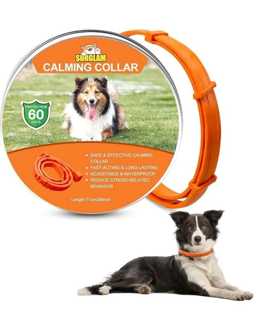 Surglam Calming Collar voor honden, lengte 71 cm., Ophalen of Verzenden, Nieuw, Halsband