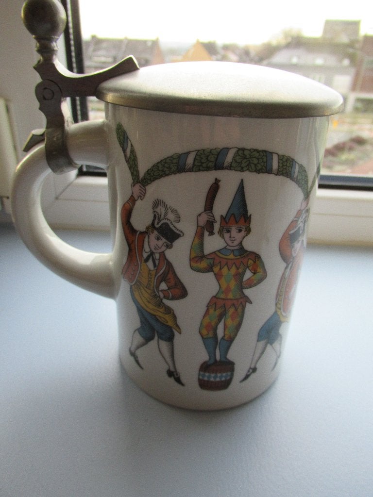 OUDE BIERPUL PORSELEIN  VERZENDEN MOGELIJK, Antiek en Kunst, Curiosa en Brocante, Ophalen
