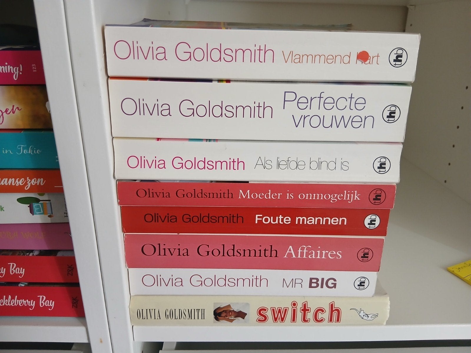Leuke boeken van Olivia Goldsmith 8x, Ophalen of Verzenden, Olivia Goldsmith