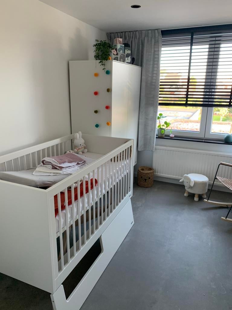 Complete baby/peuterkamer (kidsmill sixties set), Kinderen en Baby's, Kinderkamer | Complete kinderkamers, Ophalen, Zo goed als nieuw