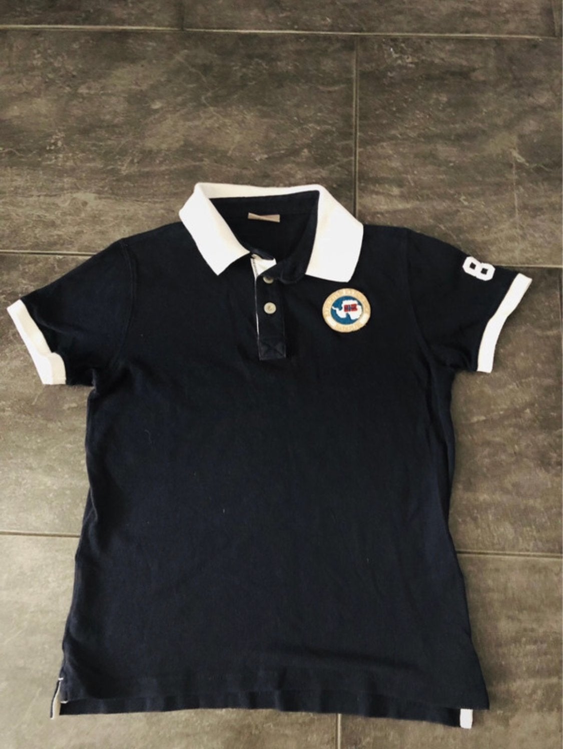 Napapijri Polo Shirt Maat 152, Kinderen en Baby's, Kinderkleding | Maat 152, Ophalen of Verzenden, Zo goed als nieuw, Jongen, Shirt of Longsleeve