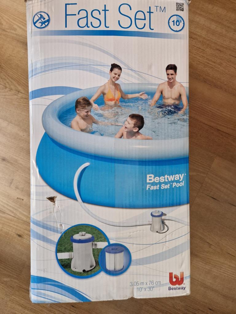 Zwembad rond, Tuin en Terras, Zwembaden, Ophalen, Minder dan 80 cm, Rond, 300 cm of meer