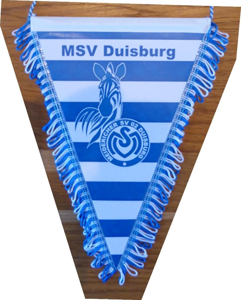 vaan voetbal MSV Duisburg Duitsland NIEUW, Ophalen of Verzenden, Nieuw, Buitenlandse clubs, Vaantje of Sjaal