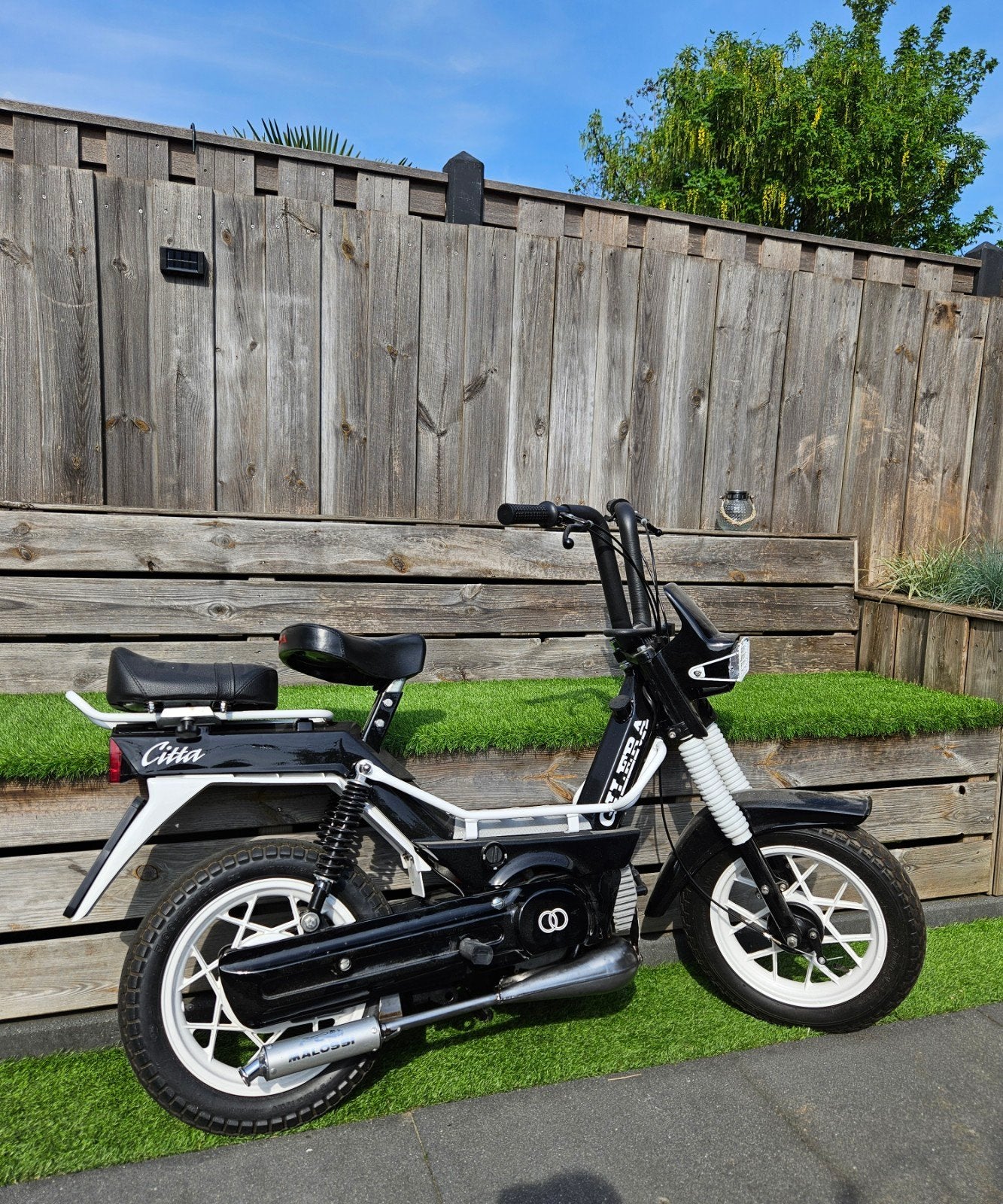 Gilera Citta snorfiets - Zwart/Wit, Zo goed als nieuw, Ophalen, Zo goed als nieuw