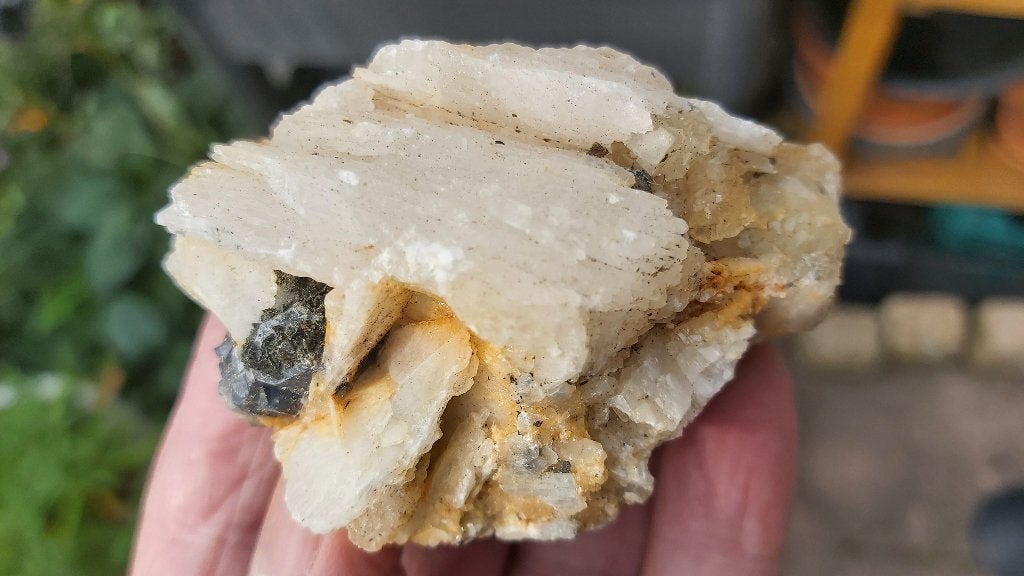 RS07 Bariet en Fluoriet Fontsante Frankrijk verzameling coll, Ophalen of Verzenden, Mineraal