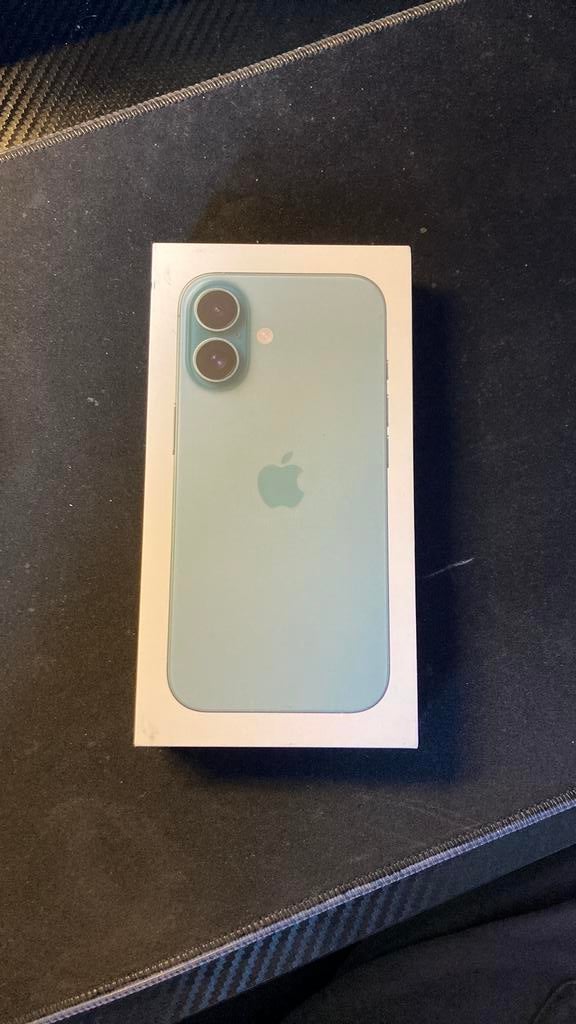 Iphone 16 Alleen doos!, Ophalen of Verzenden, Zo goed als nieuw, Blauw, 128 GB
